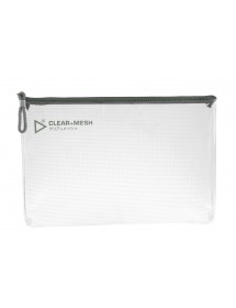 KCK PLAY CLEAR+MESH BAG A4-COOL GREY